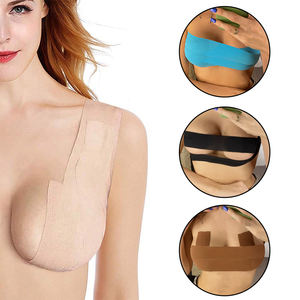Ruban adhésif pour poitrine avec logo personnalisé, ruban adhésif pour soutien-gorge, ruban adhésif pour le corps, avec cache-tétons, respirant et imperméable, sans latex, soutien-gorge adhésif - Product Image 2