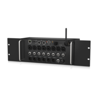 Console de mixage numérique XR16 16 canaux avec Bluetooth/USB, construction en plastique et métal, utilisation en studio et DJ, enregistrement multi-pistes