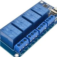 DC 5V 10A 4 Module de relais 8 canaux carte Micro USB avec indicateur PC ordinateur supérieur ICSE014A contrôle logiciel