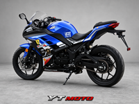 Moto sportive d'occasion 200cc, moteur monocylindre, moto de course Ninja