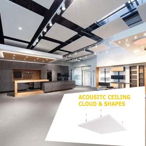 Panneaux acoustiques <span class=keywords><strong>de</strong></span> plafond Degoacoustic, classe A, haut niveau d'absorption acoustique, réduction du bruit, excellente performance. - Product Image 1