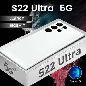 Nouvel arrivage pour <span class=keywords><strong>S22</strong></span> <span class=keywords><strong>Ultra</strong></span> 5g 6.7 pouces Smartphone Cadeau une <span class=keywords><strong>carte</strong></span> mémoire 6800mah plein écran téléphone mobile Android 16 Go + 512 Go - Product Image 5