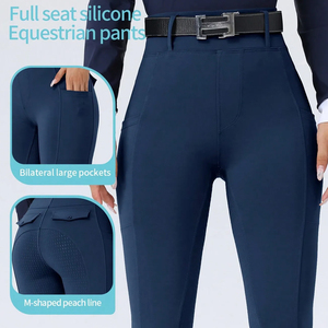 Collants <span class=keywords><strong>d</strong></span>'équitation pour femmes extensibles dans les 4 sens, culottes <span class=keywords><strong>d</strong></span>'équitation pour femmes, pantalons <span class=keywords><strong>d</strong></span>'équitation pour le saut <span class=keywords><strong>d</strong></span>'obstacles - Product Image 3