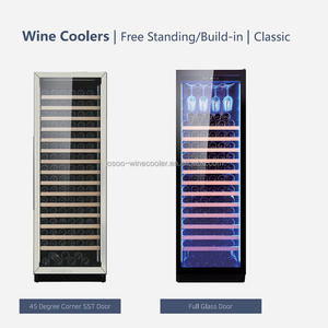 Usine Refroidisseur De <span class=keywords><strong>Vin</strong></span> En Acier Inoxydable <span class=keywords><strong>Cava</strong></span> Exhibidoras Cave <span class=keywords><strong>Vin</strong></span> 200 Bouteille Vitrina Enfriador De Cerveza - Product Image 3