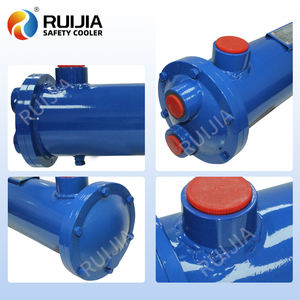 <span class=keywords><strong>Radiateurs</strong></span> personnalisés pour équipements industriels, refroidisseurs d'huile à plaques empilées pour boîtes de vitesses, échangeurs de chaleur eau-huile à faisceau tubulaire - Product Image 2