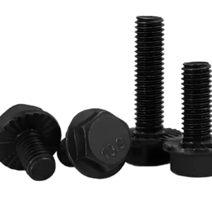 Reliable Supply-Chain DIN6921 Hex Flange Bolt Set, Zinc / YZP / Black Carbon Steel Fastener Kit for Global Hardware Importers - Product Image 5