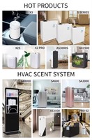 Diffuseur d'arômes nano WiFi Bluetooth mural pour la maison et l'usage commercial, dernière génération, 150 ml