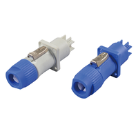 Câble d'alimentation CA britannique, rallonge électrique 240V, 3 prises, 15A, PVC, cuivre, bleu, blanc, prise aviation