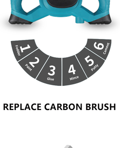 Baterai Lithium listrik genggam industri 21V, <span class=keywords><strong>Mixer</strong></span> plester lumpur semen dempul DIY - Product Image 5