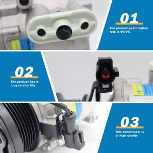 Compresseur de climatisation 1998-2000 pour Ford Fiesta VI 1.6 Fusion 1.4 351 334-081 10-160-01045 6S6H-19D629-AB  6PK 12V - Product Image 6