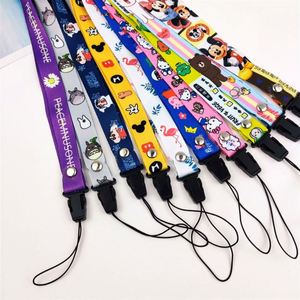 Cordon détachable en polyester de 1,5 mm avec impression florale par transfert thermique pour coque de téléphone et badge d'identification - Marque OEM - Product Image 2