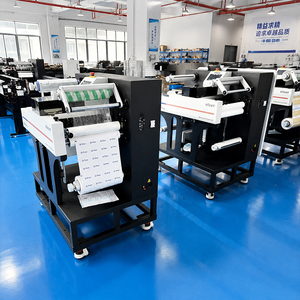 Cortadora de Etiquetas de Rollo VR30X Pro de Cabezal Único con CCD, Intercambio Automático de Trabajos, Laminación Integrada, Troquelado, Corte Longitudinal, Eliminación de Residuos y Rebobinado - Product Image 4