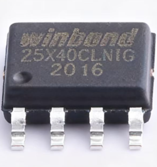 W25X40CLSNIG Serial Flash Memory Chip 4KB Sector Dual I/O SPI Interface