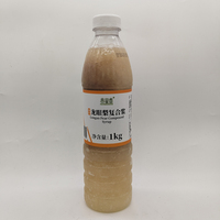 Diepvries Longan & Peer Puree Mengsel 100% Tropische Smaak Fruit Sap Bulk Leverantie Uit China Lage Kosten
