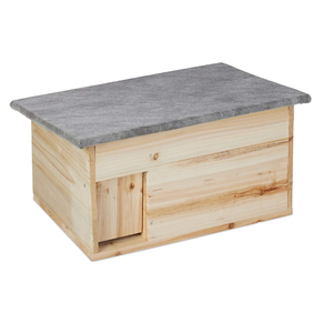 Casetta per Ricciole in Legno Impermeabile e Resistente alle Intemperie per l'Ibernazione <span class=keywords><strong>Invernale</strong></span> - Product Image 1