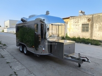 Remorque de camion de cuisine commerciale ETO 4m avec cuisine complète entièrement équipée, restaurant mobile