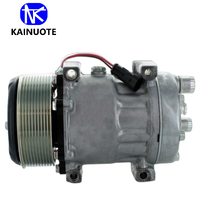 Compresor de Aire Acondicionado Knt para Tractor New Holland 7h15 T7030 Sd7h15 Sd709 6020 6132 8217