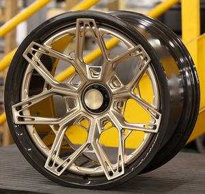 18 19 20 21 22 24 26 pouces 2 pièces roue forgée en fibre de carbone pour Lincoln pour holden pour maserati mc20 pour bmw pour <span class=keywords><strong>porsche</strong></span> audi - Product Image 5