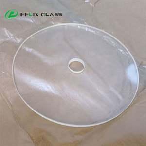 กระจกใส FELIX Optical Glass วัสดุ K9 เส้นผ่านศูนย์กลางขนาดใหญ่ 92 มม./80 มม. พร้อมรูตรงกลางสำหรับหน้าต่างกระจก - Product Image 6
