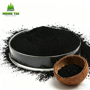 Carbón Activado Granular de Cáscara de Coco en Sobre con Alto Contenido de CTC, <span class=keywords><strong>Precio</strong></span> por Tonelada del Fabricante, para la Recuperación de Oro - Product Image 1
