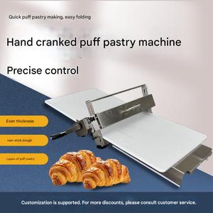 Nueva Laminadora y Rodillo Manual para <span class=keywords><strong>Masa</strong></span> <span class=keywords><strong>de</strong></span> Panadería a Base <span class=keywords><strong>de</strong></span> Leche, para Croissants, Baklava Turca y Pizza - Fácil <span class=keywords><strong>de</strong></span> Usar - Product Image 5