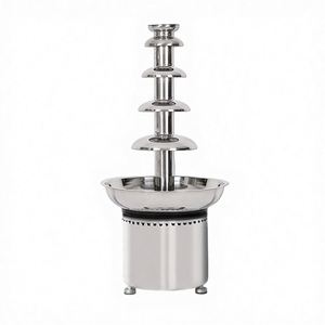 New 304 Stainless Steel 4/5/6/7 Tiers Event Use Chocolate Fountain Machine with 220V/110V Power and High Productivity - Product Image 2