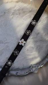 Nuevo <span class=keywords><strong>collar</strong></span> de cuero de lujo para mascotas, desmontable y reemplazable, con accesorios, <span class=keywords><strong>collar</strong></span> personalizable para mascotas, artículos para mascotas - Product Image 6