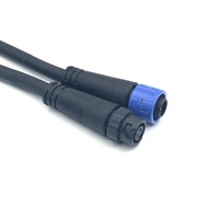 Enfoncer le connecteur multibroche de fil connecteur de lumière de bande étanche électrique IP68