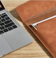 Carpeta de Cuero para Documentos al por Mayor con Cierre a Presión, Organizador de Archivos para Oficina, Bolsa con Asa y Correa