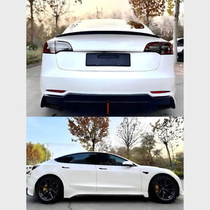 ชุดแต่งสำหรับรถยนต์ <span class=keywords><strong>Tesla</strong></span> <span class=keywords><strong>Model</strong></span> <span class=keywords><strong>3</strong></span> รุ่นใหม่ ประกอบด้วย <span class=keywords><strong>ส</strong></span>ปอยเลอร์หน้า/หลัง <span class=keywords><strong>ค</strong></span>าร์บอนไฟเบอร์  พร้อมสเกิร์ตข้างและบังโคลน  แบบติดตั้งง่าย - Product Image 6