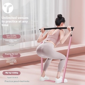 Bandes de résistance élastomères pour femmes, pour exercices à la maison, entraînement de la poitrine, du dos et des épaules, équipement sportif - Product Image 1