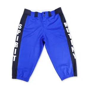 Wholesale Sublimation Seamless Design Sports Baseball Pants Custom Mens Striped Baseball Pants