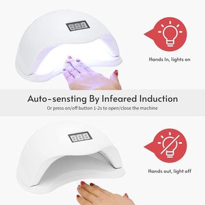 New Arrivals High-Performance 48W UV LED Nail <b>Lamp</b> Sun 5 <b>With</b> 4 <b>Timers</b>, Professional Gel Polish Dryer for Manicure Enthusiasts - Product Image 2
