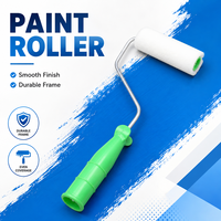 Nouveau produit 2026 – Mini rouleau à peinture personnalisé avec poignée en PVC, support OEM, pour réparation murale