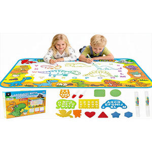 Tapete de <span class=keywords><strong>Agua</strong></span> Educativo para Niños, Juguete de Pintura Mágica Reutilizable, Tablero de Dibujo de Poliéster - Product Image 3