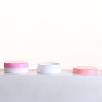 Pot en plastique rond vide de 10g en PP pour gel, vernis à ongles, crème pour le visage, gel UV, avec impression de logo par sérigraphie