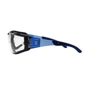 ANSI Z87.1 Foam Padded <strong>Safety</strong> <strong>Glasses</strong> with Foam Lining and Rubber Leg Anti-fog - Product Image 3