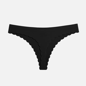Sexy láser corte una pieza sin costura ropa interior de las mujeres T-bragas Tanga - Product Image 5