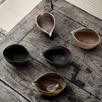 Bol à thé en poterie artisanale japonaise, bec en bec d'aigle, nouveau design, céramique émaillée, bols Chawan pour Matcha, tasse de partage, séparateur de thé