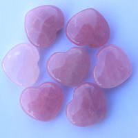 Heart Shaped Rose Quartz Rose Quartz Rose Pink Heart Shaped Rose Quartz Crystal Healing Chakra Stone