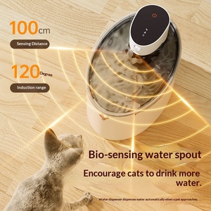 Dispensador de Agua Inteligente para Mascotas, Bajo Ruido, Sensor de Distancia, Diseño Aislado de Agua y Electricidad para Mascotas Domésticas - Product Image 2