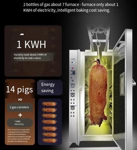 เตาอบไฟฟ้าแบบสองหัวสำหรับย่างหมูย่าง ห่านย่าง เป็ดย่าง <span class=keywords><strong>ซี่โครง</strong></span><span class=keywords><strong>หมู</strong></span>ย่าง เตาอบแก๊สขนาดใหญ่สำหรับย่างหมูทั้งตัวให้กร<span class=keywords><strong>อบ</strong></span> - Product Image 3