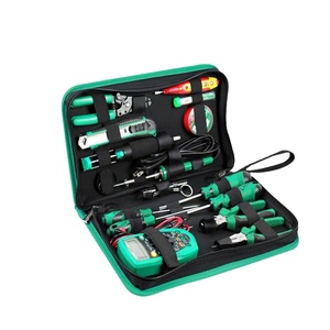 ชุดเครื่องมือเชื่อมไฟฟ้า SSTS-SIS-06 16 in 1 110v 220v 60w พร้อมหัวแร้งบัดกรีไฟฟ้าปรับอุณหภูมิได้ - Product Image 2