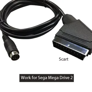 Cable SCART para <span class=keywords><strong>Sega</strong></span> <span class=keywords><strong>Mega</strong></span> <span class=keywords><strong>Drive</strong></span> 2 <span class=keywords><strong>Sega</strong></span> Genesis 2, Cable RGB AV, Cable de Audio y Video, Adaptador de TV para <span class=keywords><strong>Sega</strong></span> <span class=keywords><strong>Mega</strong></span> <span class=keywords><strong>Drive</strong></span> <span class=keywords><strong>3</strong></span> - Product Image 2
