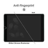 Protection d'écran en verre trempé transparent ultra-fin anti-traces de doigts 9H pour iPad Air 11 et iPad 2025 Qualité A++