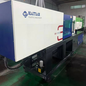 Used Haitian 160T MA1600 Horizontal Hydraulic Injection Molding Machine Brand-New Enlarged Servo 22KW PLC Gearbox Bearing Screw - Product Image 1