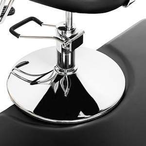 Tappetino Antifatica Impermeabile Nero a Semicerchio per Barbiere, Parrucchiere e Salone - Product Image 4