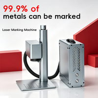 Máquina de Marcado Láser de Fibra de 30W, 2026, Portátil, Pequeña, Totalmente Automática, de Alta Precisión, con Enfriamiento por Aire, para Etiquetas Metálicas, con Certificación CE