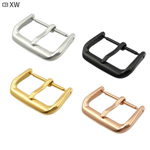 8mm 10mm 12mm 14mm 16mm 18 솔리드 스테인레스 스틸 시계 스트랩 버클 - Product Image 1