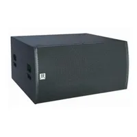 Caisson de basses de type direct avec double haut-parleur de 18 pouces